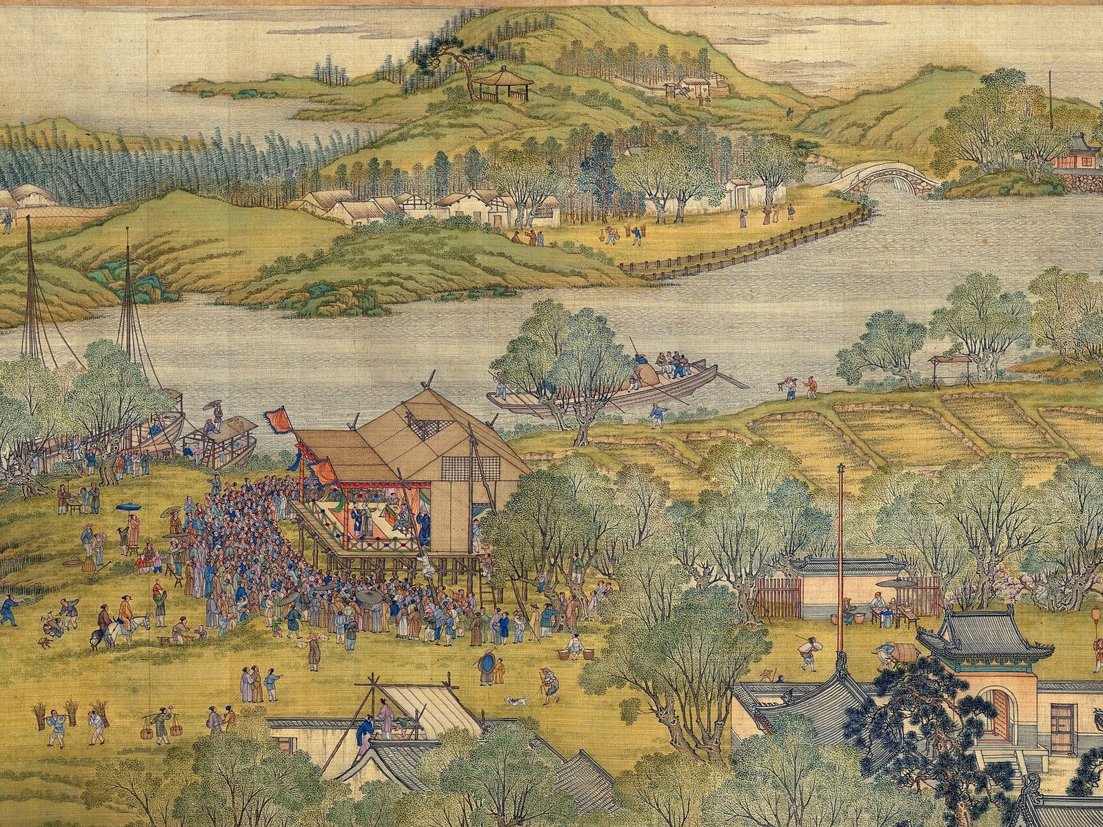 中国画长卷